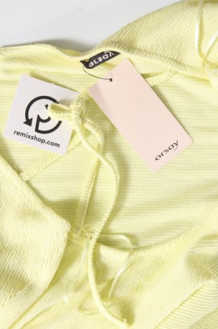 Γυναικεία μπλούζα Orsay, Μέγεθος M, Χρώμα Κίτρινο, Τιμή 4,79 €