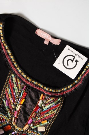 Γυναικεία μπλούζα Osley, Μέγεθος S, Χρώμα Μαύρο, Τιμή 3,17 €