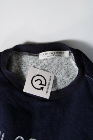Γυναικεία μπλούζα Philosophy Di Lorenzo Serafini, Μέγεθος M, Χρώμα Μπλέ, Τιμή 79,79 €