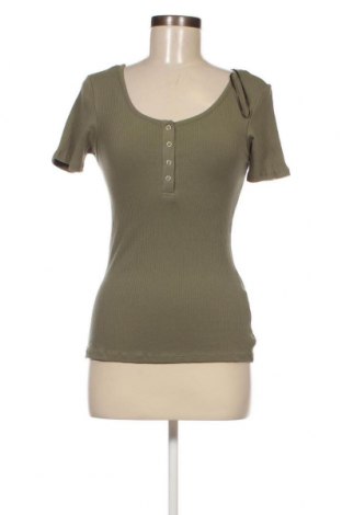 Γυναικεία μπλούζα Pieces, Μέγεθος L, Χρώμα Πράσινο, Τιμή 5,77 €