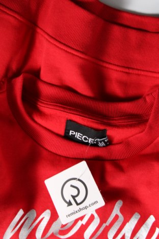 Γυναικεία μπλούζα Pieces, Μέγεθος M, Χρώμα Κόκκινο, Τιμή 4,54 €