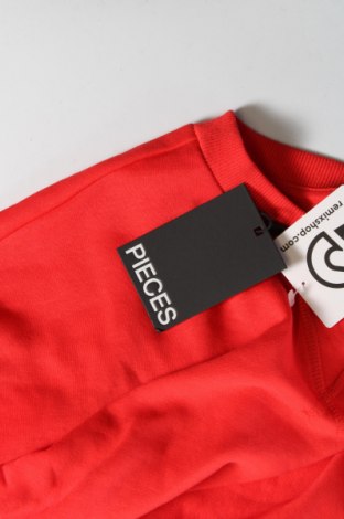 Дамска блуза Pieces, Размер S, Цвят Червен, Цена 14,00 лв.
