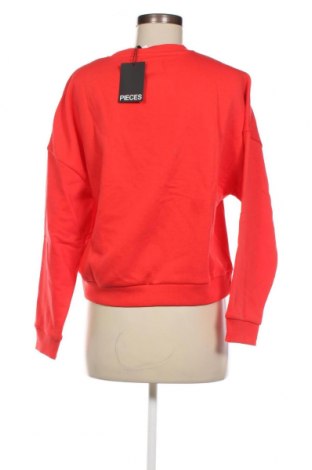 Γυναικεία μπλούζα Pieces, Μέγεθος M, Χρώμα Κόκκινο, Τιμή 4,54 €