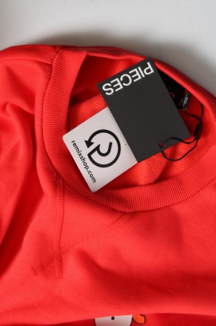 Γυναικεία μπλούζα Pieces, Μέγεθος L, Χρώμα Κόκκινο, Τιμή 4,54 €