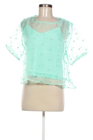 Γυναικεία μπλούζα Pimkie, Μέγεθος L, Χρώμα Πράσινο, Τιμή 5,59 €