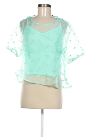 Γυναικεία μπλούζα Pimkie, Μέγεθος L, Χρώμα Πράσινο, Τιμή 4,63 €