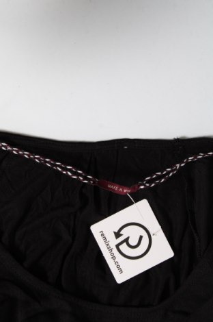 Γυναικεία μπλούζα Pull&Bear, Μέγεθος M, Χρώμα Μαύρο, Τιμή 3,68 €