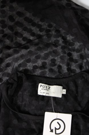 Γυναικεία μπλούζα Pulz Jeans, Μέγεθος S, Χρώμα Μαύρο, Τιμή 2,38 €