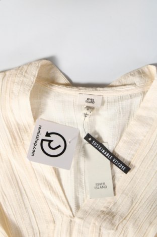Damen Shirt River Island, Größe XXS, Farbe Beige, Preis 5,57 €