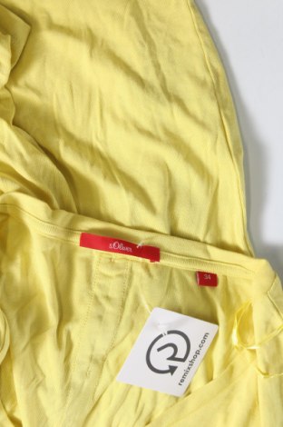Дамска блуза S.Oliver, Размер XS, Цвят Жълт, Цена 5,04 лв.
