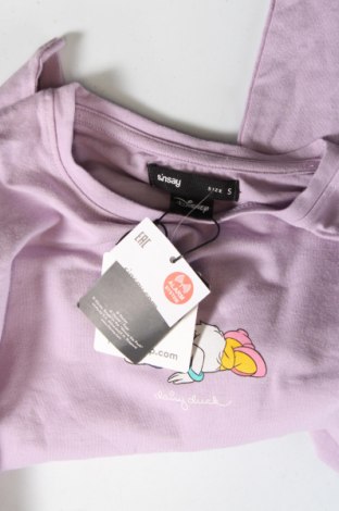Γυναικεία μπλούζα Sinsay, Μέγεθος S, Χρώμα Βιολετί, Τιμή 4,79 €