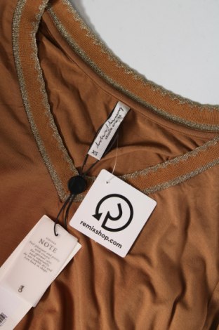 Дамска блуза Summum Woman, Размер XS, Цвят Кафяв, Цена 18,36 лв.