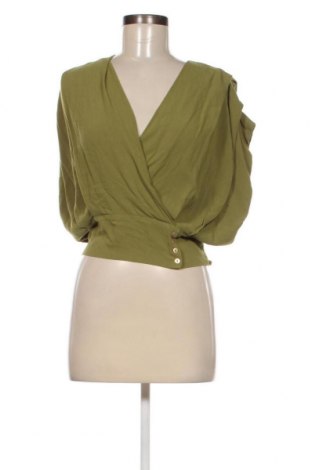 Γυναικεία μπλούζα System Action, Μέγεθος M, Χρώμα Πράσινο, Τιμή 8,54 €