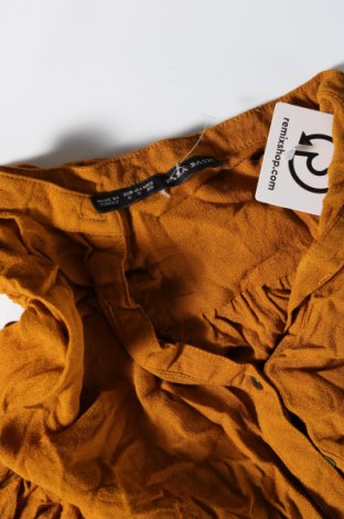 Дамска блуза Zara, Размер S, Цвят Кафяв, Цена 3,65 лв.