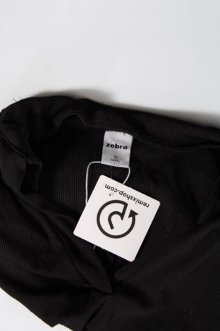Γυναικεία μπλούζα Zebra, Μέγεθος S, Χρώμα Μαύρο, Τιμή 11,75 €