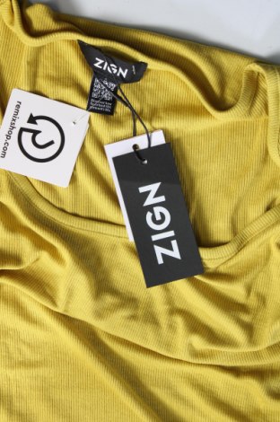 Bluză de femei Zign, Mărime L, Culoare Galben, Preț 35,53 Lei