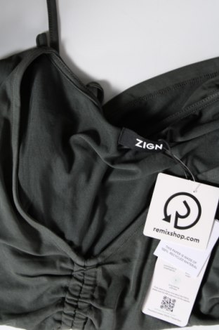 Дамска блуза Zign, Размер M, Цвят Зелен, Цена 8,64 лв.