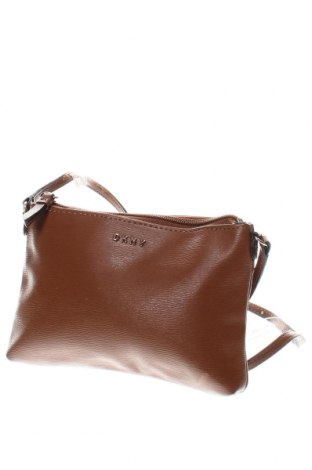 Дамска чанта DKNY, Цвят Кафяв, Цена 53,40 лв.