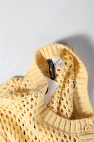 Damen Strickjacke H&M Divided, Größe S, Farbe Gelb, Preis € 5,59