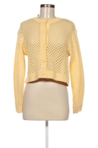 Damen Strickjacke H&M Divided, Größe S, Farbe Gelb, Preis 5,59 €
