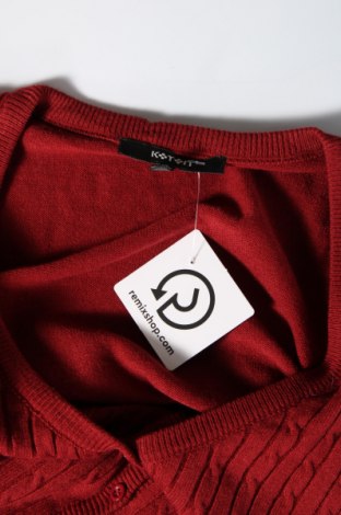 Damen Strickjacke Koton, Größe M, Farbe Rot, Preis 9,46 €
