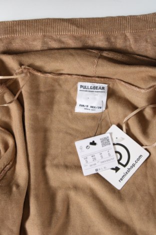 Дамска жилетка Pull&Bear, Размер S, Цвят Бежов, Цена 46,00 лв.