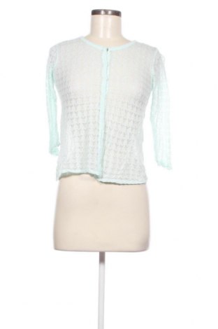 Дамска жилетка Zara Knitwear, Размер S, Цвят Син, Цена 3,20 лв.