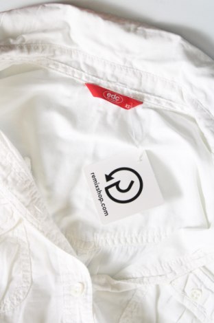 Дамска риза Edc By Esprit, Размер XS, Цвят Бял, Цена 24,00 лв.