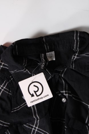 Γυναικείο πουκάμισο H&M Divided, Μέγεθος XS, Χρώμα Μαύρο, Τιμή 3,87 €