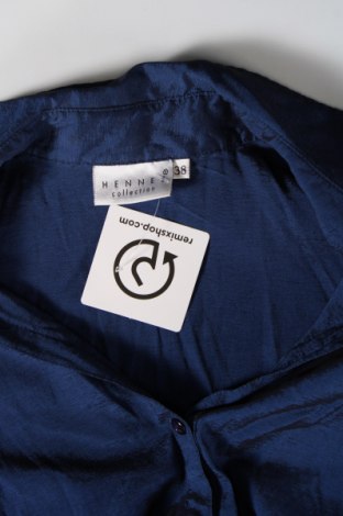 Дамска риза Henne, Размер M, Цвят Син, Цена 5,46 лв.