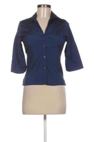 Γυναικείο πουκάμισο Henne, Μέγεθος M, Χρώμα Μπλέ, Τιμή 3,38 €