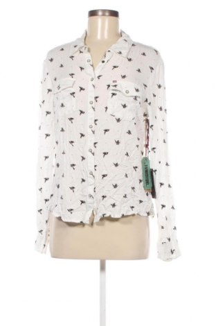 Γυναικείο πουκάμισο Khujo, Μέγεθος L, Χρώμα Λευκό, Τιμή 23,66 €