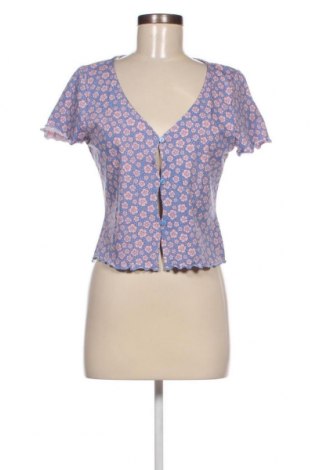 Γυναικείο πουκάμισο Monki, Μέγεθος L, Χρώμα Πολύχρωμο, Τιμή 7,33 €
