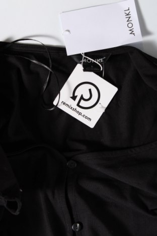 Γυναικείο πουκάμισο Monki, Μέγεθος S, Χρώμα Μαύρο, Τιμή 8,59 €