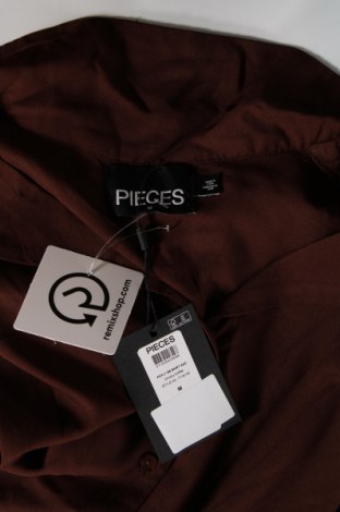 Damenbluse Pieces, Größe M, Farbe Braun, Preis € 20,62