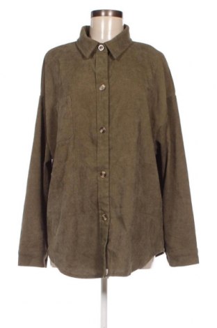 Dámska košeľa  SHEIN, Veľkosť XL, Farba Zelená, Cena  3,97 €