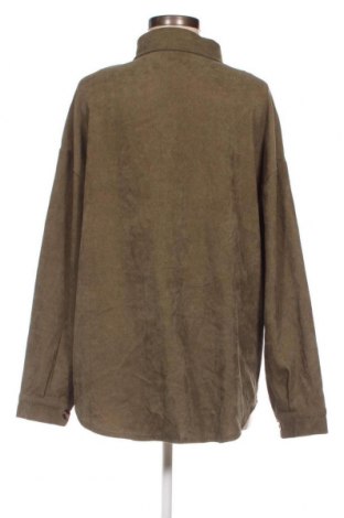 Γυναικείο πουκάμισο SHEIN, Μέγεθος XL, Χρώμα Πράσινο, Τιμή 4,17 €