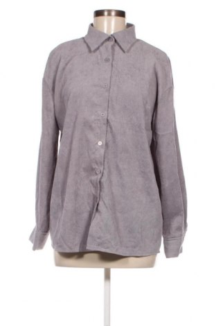 Γυναικείο πουκάμισο SHEIN, Μέγεθος XS, Χρώμα Γκρί, Τιμή 3,56 €