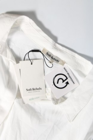 Γυναικείο πουκάμισο Soft Rebels, Μέγεθος M, Χρώμα Λευκό, Τιμή 52,58 €