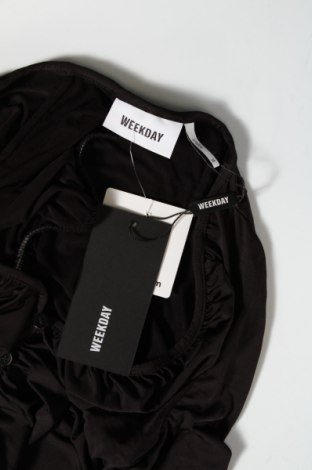 Γυναικείο πουκάμισο Weekday, Μέγεθος XS, Χρώμα Μαύρο, Τιμή 4,55 €
