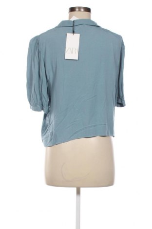 Dámska košeľa  Zara, Veľkosť L, Farba Zelená, Cena  27,67 €