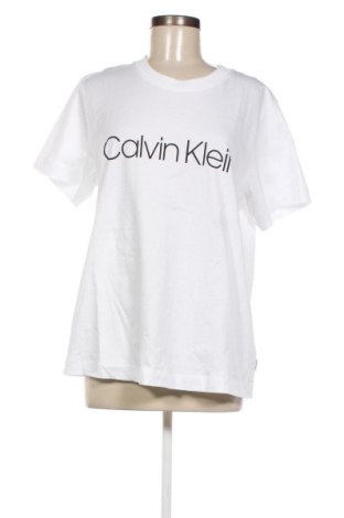 Damen T-Shirt Calvin Klein, Größe 3XL, Farbe Weiß, Preis 26,99 €