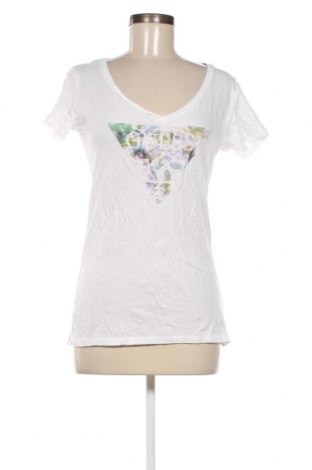 Γυναικείο t-shirt Guess, Μέγεθος L, Χρώμα Λευκό, Τιμή 21,85 €
