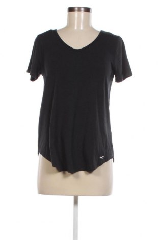 Γυναικείο t-shirt Hollister, Μέγεθος S, Χρώμα Μαύρο, Τιμή 10,21 €