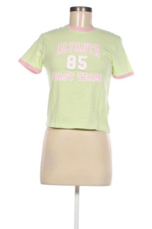Дамска тениска Jennyfer, Размер XXS, Цвят Зелен, Цена 11,13 лв.