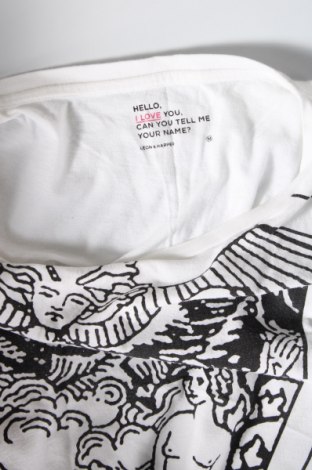 Γυναικείο t-shirt Leon & Harper, Μέγεθος M, Χρώμα Λευκό, Τιμή 30,48 €
