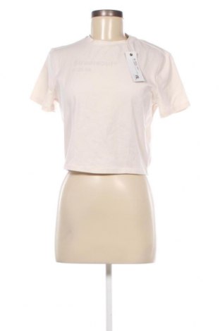 Γυναικείο t-shirt Viral Vibes, Μέγεθος L, Χρώμα  Μπέζ, Τιμή 3,74 €