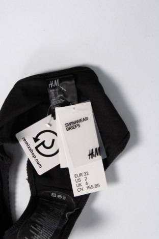 Дамски бански H&M, Размер XXS, Цвят Черен, Цена 3,04 лв.