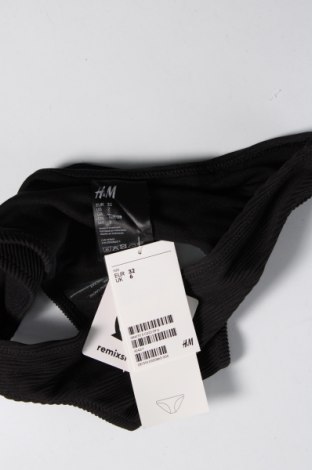 Dámske plavky  H&M, Veľkosť XXS, Farba Čierna, Cena  1,55 €