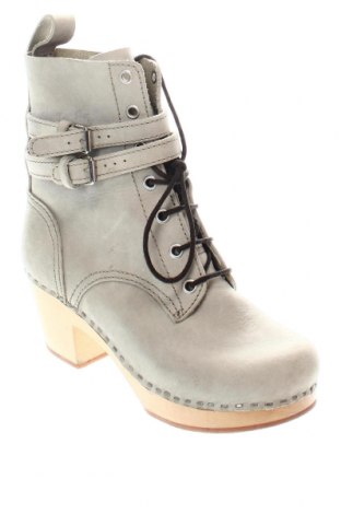 Damen Stiefeletten, Größe 36, Farbe Grau, Preis € 15,49